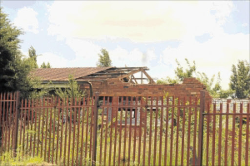 DILAPIDATED: Tirisano Primary School in Jabulani, Soweto, has been abandoned for several years. PHOTO: VATHISWA RUSELO