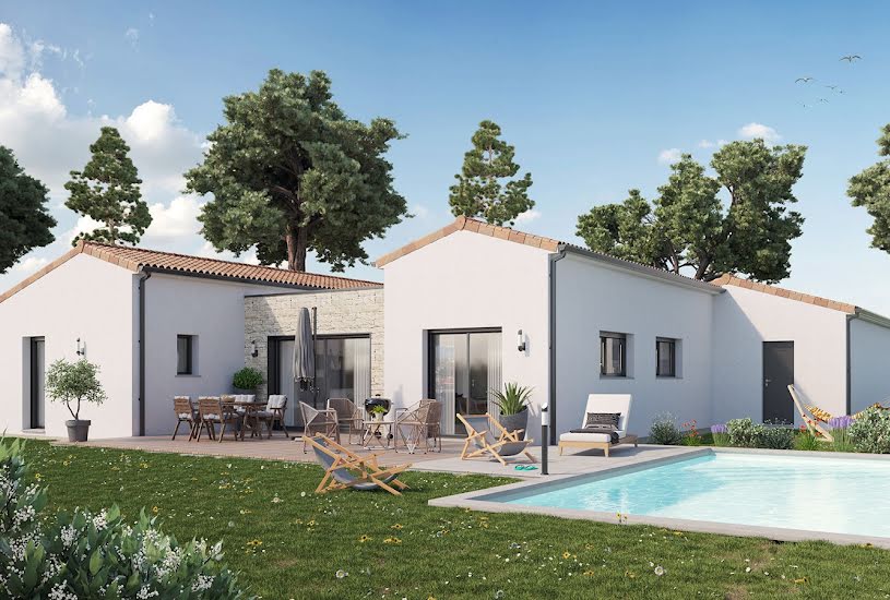  Vente Terrain + Maison - Terrain : 443m² - Maison : 93m² à La Plaine-sur-Mer (44770) 