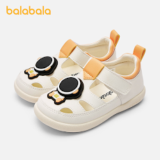 Sandals bé trai hiệu Balabala hàng mới 100% màu trắng