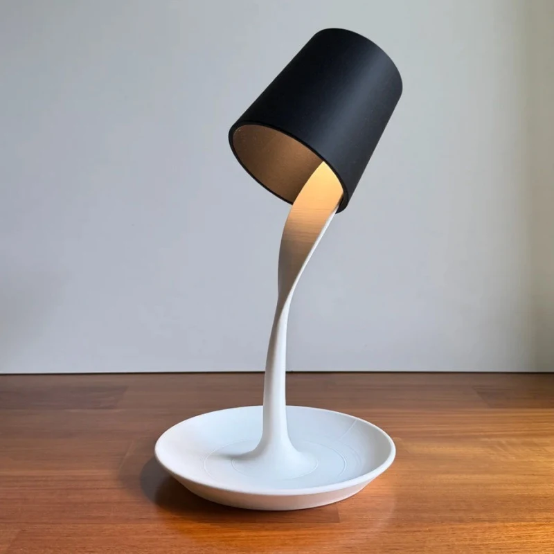 Decorative Table Lamp with Tray, offering stylish lighting and convenient storage, perfect for enhancing your home decor