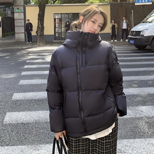 Title 5, New Korean Style Small White Duck Down Jacket L...