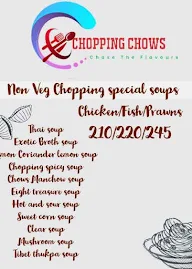 Chopping Chows menu 2