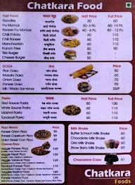 Chatkara Foods menu 1