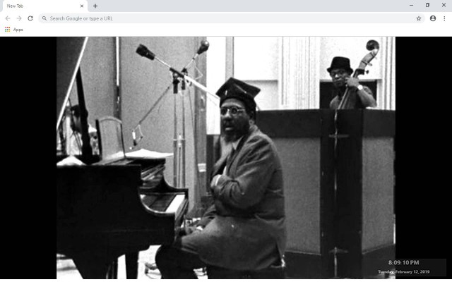 Thelonious Monk New Tab