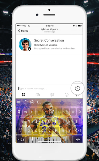 Screenshot Lebron James Lakers Keyboard