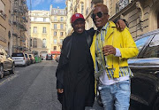 Somizi and Thami Dish lit up the mall with their dance routine.