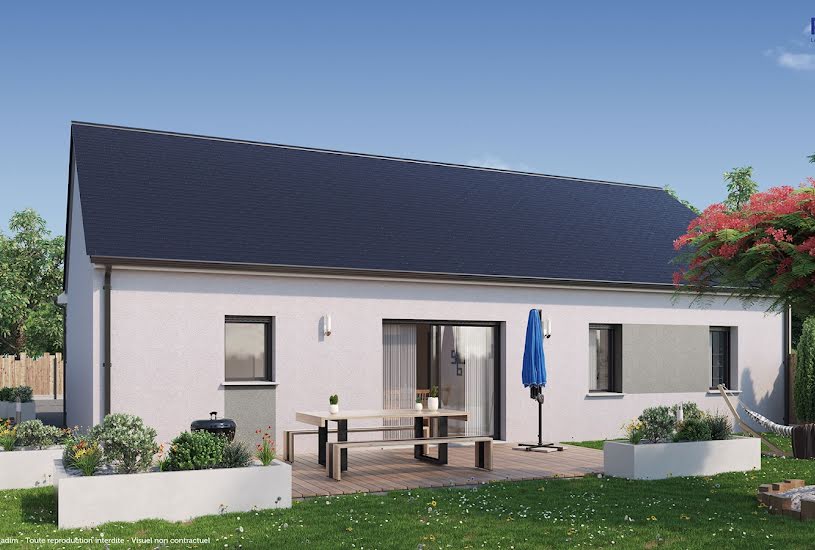  Vente Terrain + Maison - Terrain : 326m² - Maison : 83m² à La Guerche-de-Bretagne (35130) 