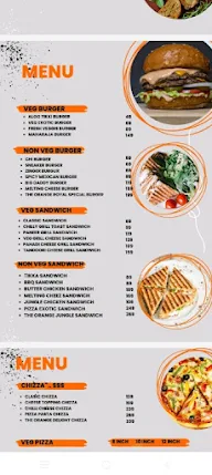 The Orange Cafe menu 2