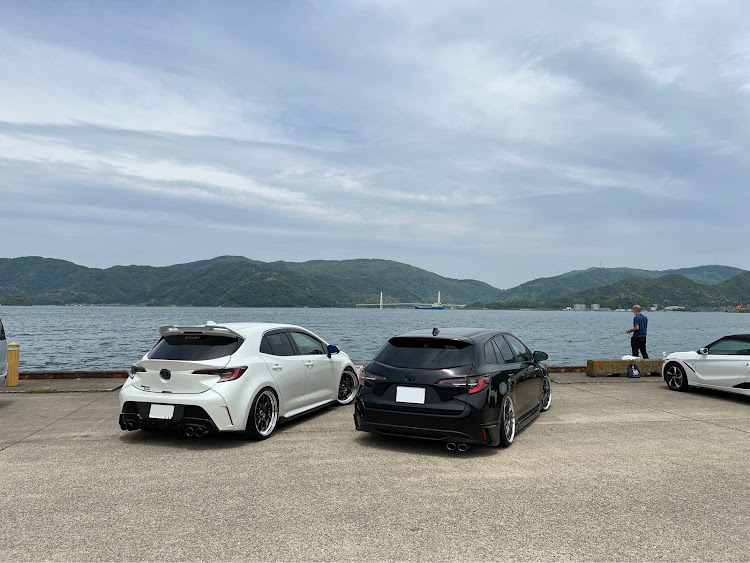 カローラスポーツのいつもイイね＆コメントありがとうございます🙇‍♀️🍀・今週も頑張っていきましょう💪・日本海ツーリング・大人の遠足に関するカスタム事例の投稿画像15枚目