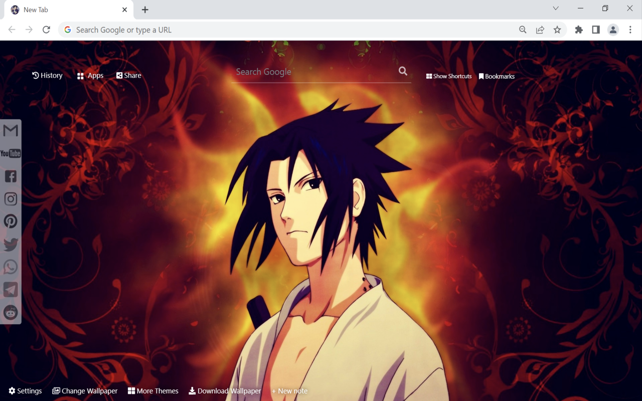 Sasuke Uchiha Wallpaper Preview image 1