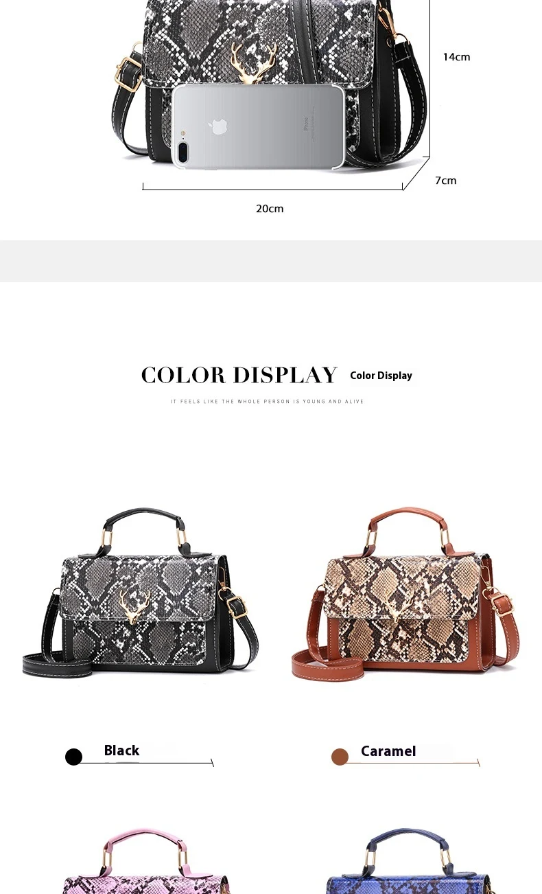 Title 8, Herfst- en winter-pouch schoudertas crossbody, ...