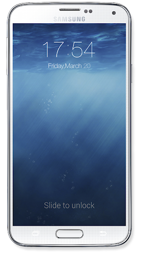 Lock Screen OS8 Parallax