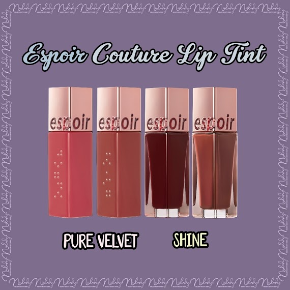 Son Espoir Couture Lip Tint Shine, Espoir Couture Lip Tint Pure Velvet