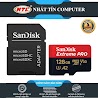 Thẻ Nhớ Microsdxc Sandisk Extreme Pro V30 U3 4K A2 128Gb R170Mb/S W90Mb/S (Đen Đỏ)