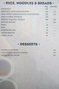 Hotel Sky menu 6