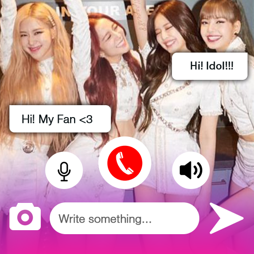 Black PinK Messenger Chat Call Prank