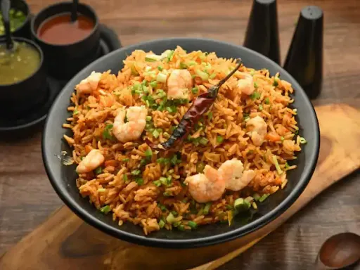 Schzewan Prawn Rice