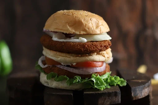 Crumbed Veg Jumbo Burger