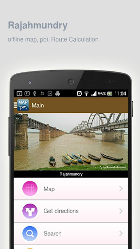 Rajahmundry Map offline