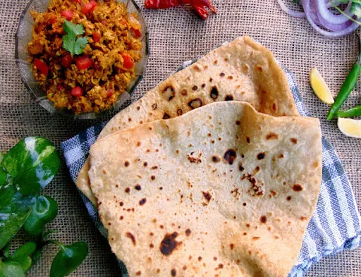 Egg Bhurji And Paratha