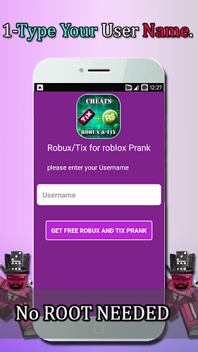 Download do APK de Ha-Ck Roblox for Robux and Tix free prank para Android