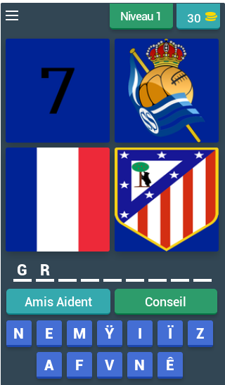 Android application 4 Photo 1 Joueur de football screenshort