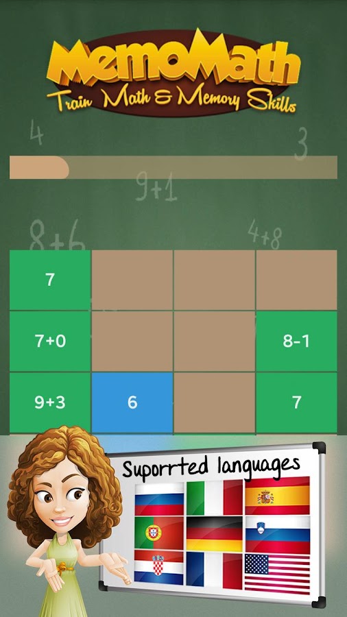    Memory & Math Training Game- screenshot  