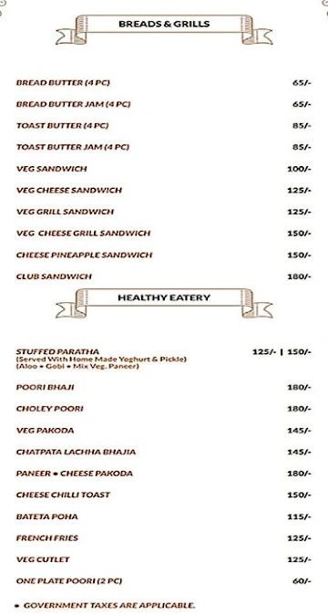 King's Kraft Multicuisine Restaurant menu 