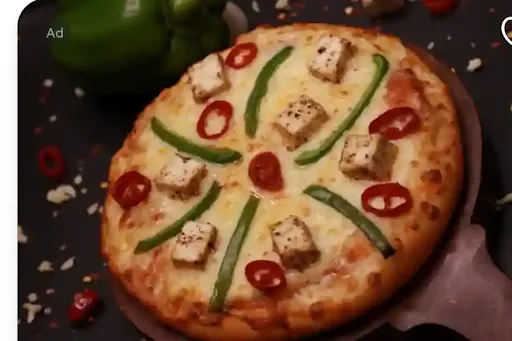 Paneer And Onion Pizza