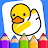 Coloring games for kids: 2-5 y icon