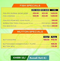 Sultan Foods menu 2