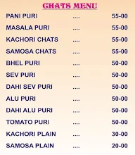 Sri Krishna Bhavan Sweets menu 3