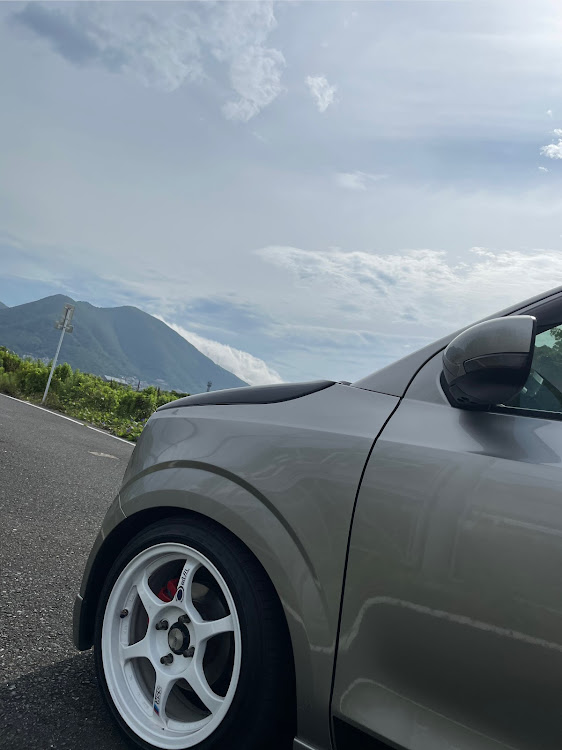 アルトワークスの山と愛車・お盆休み終了・残暑厳しい・安部山・過去写メにてに関するカスタム事例の投稿画像2枚目