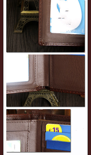 Title 8, Faux Leather Mens Wallet, Activity Wallet Whol...