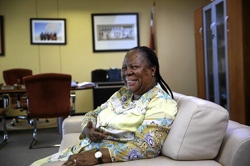 Minister Naledi Pandor.