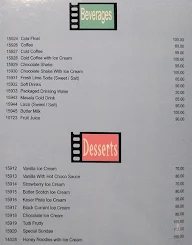 Silver Screen menu 2