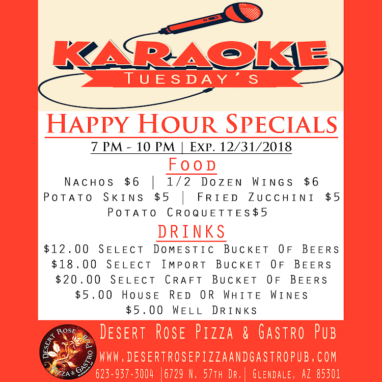 Logo for Karaoke Tuesdays