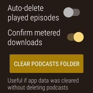    NavCasts - Wear Podcast Player- screenshot  