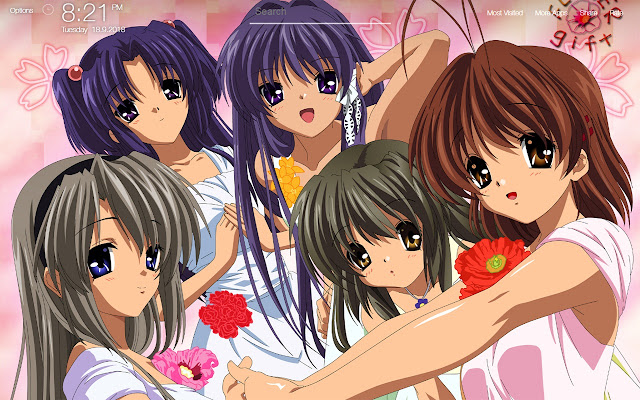 Clannad Wallpapers FullHD New Tab