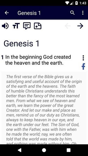 Screenshot KJV Matthew Henry’s commentary