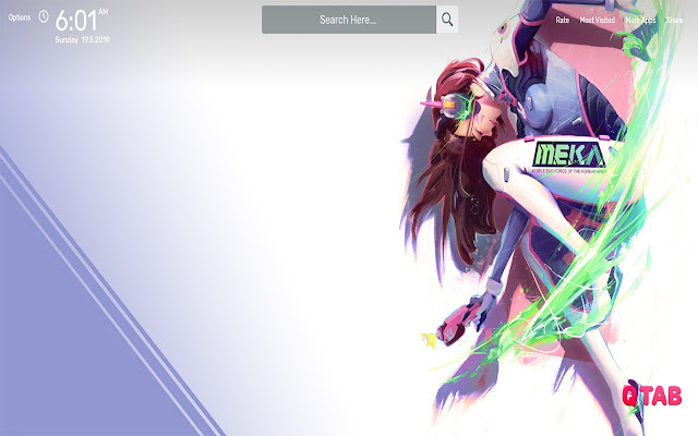 DVa Overwatch Wallpapers HD Theme