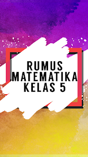 Rumus Matematika Kelas 5 - náhled