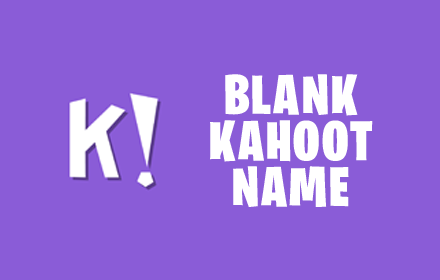 Invisible Kahoot Name Preview image 0