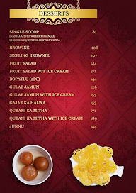 Jubilee Ridge menu 6