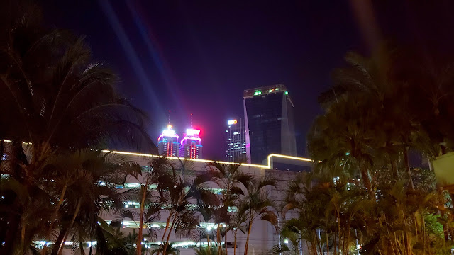 Hotel grounds view