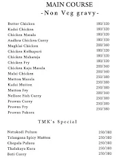 The Mahi's Kitchen menu 1