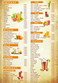 Health Fresh Juice And Snacks menu 2