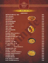 Mejwani Restaurant menu 3