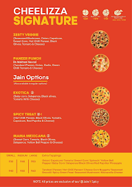 Cheelizza - India Ka Pizza menu 3