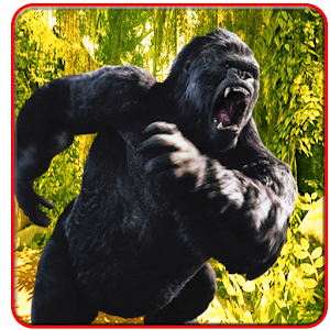 Angry Gorilla Shooting Games  Icon